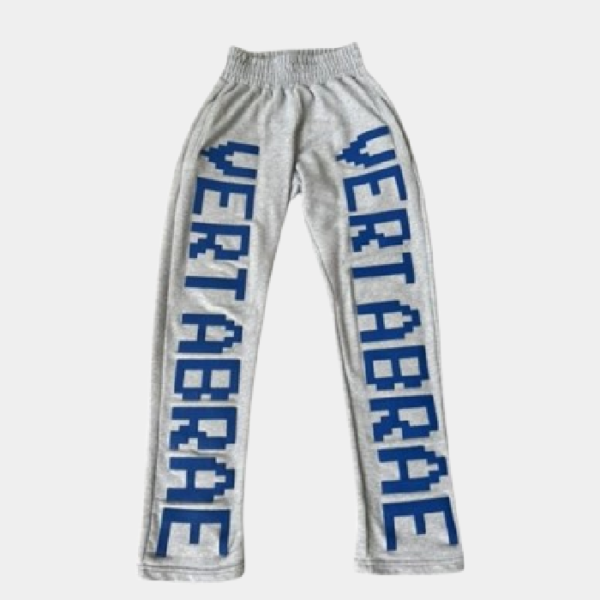 Vertabrae Double Logo Sweatpants Blue