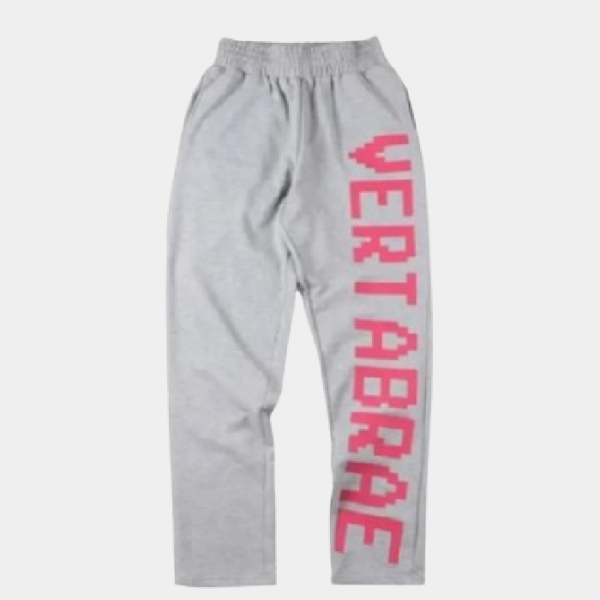 Vertabrae Logo Sweatpants Grey