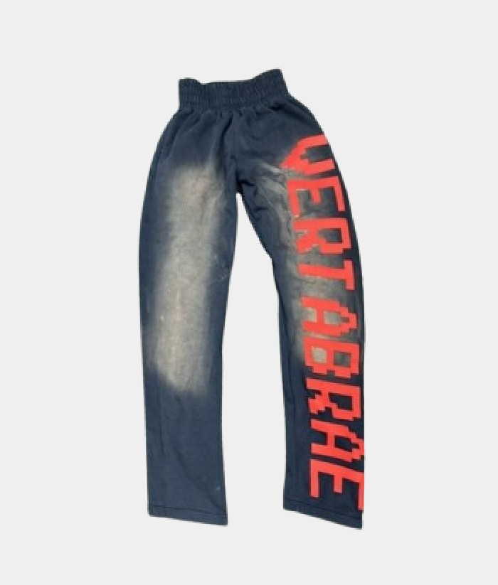 Vertabrae Sweatpants Navy/Red