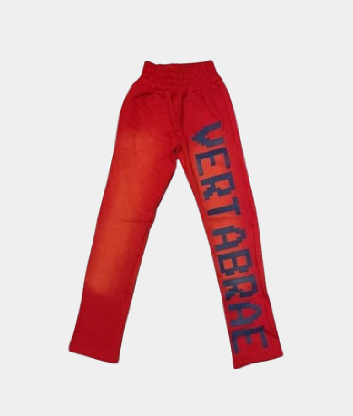 Vertabrae Sweatpants Red